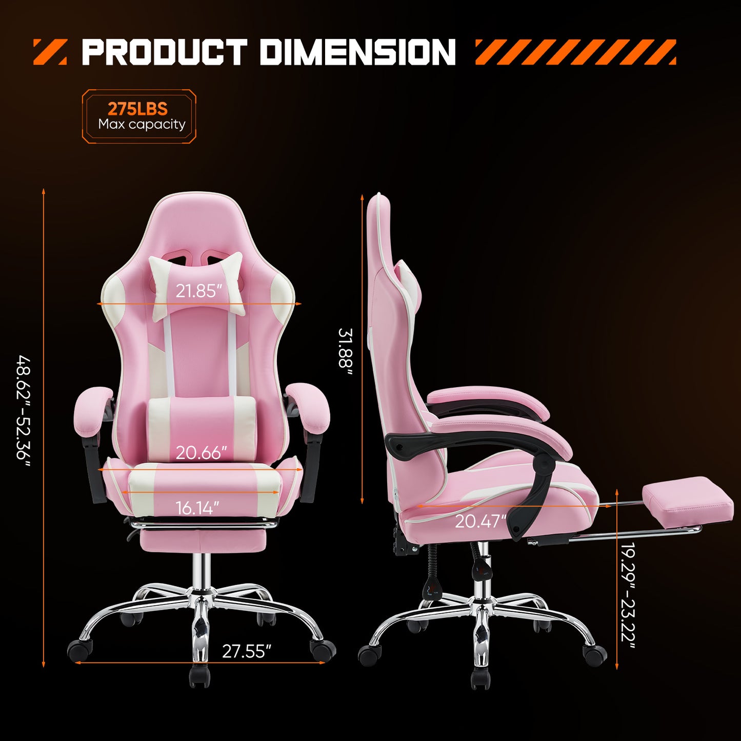 Well Cushion Gaming Chair