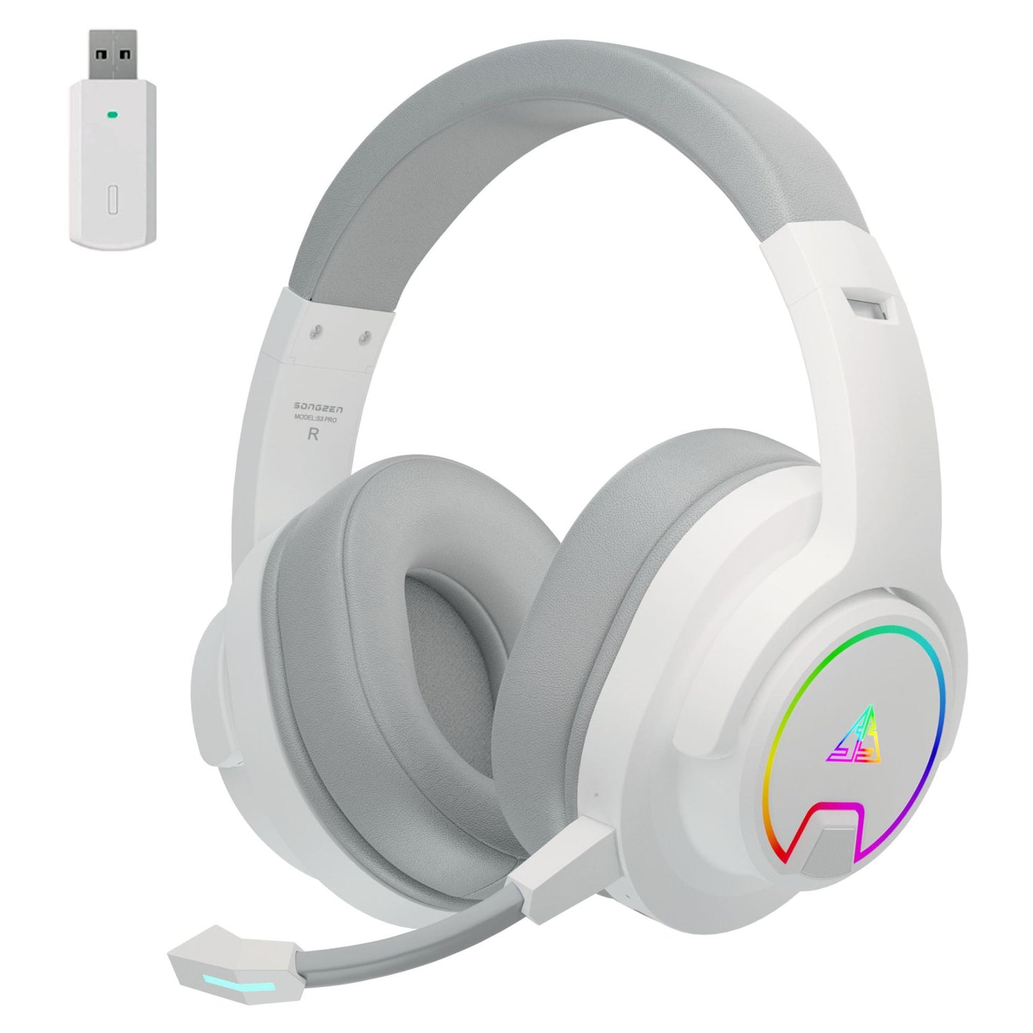 Low-latency Head-mounted Luminous Gaming Headset For E-sports