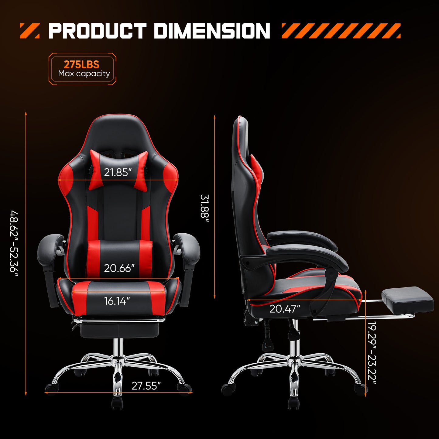 Well Cushion Gaming Chair