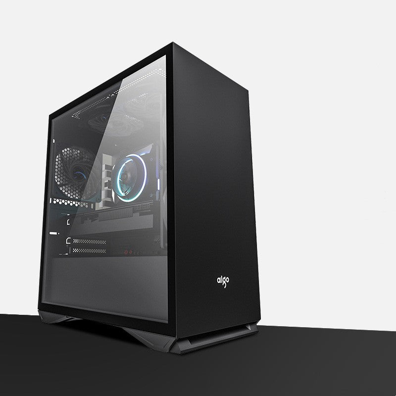 Full Side Magnetic Permeable Glass Computer Case
