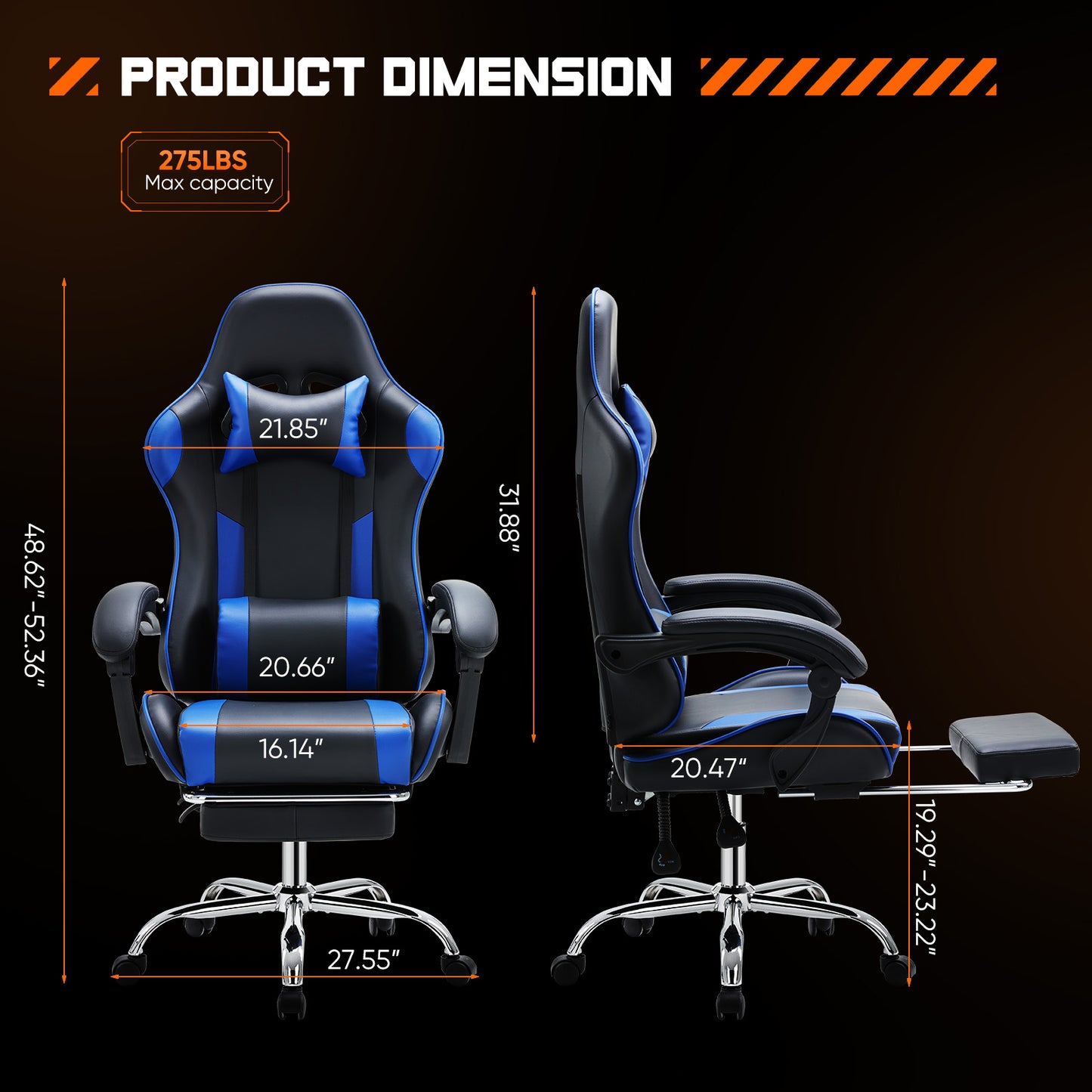 Well Cushion Gaming Chair