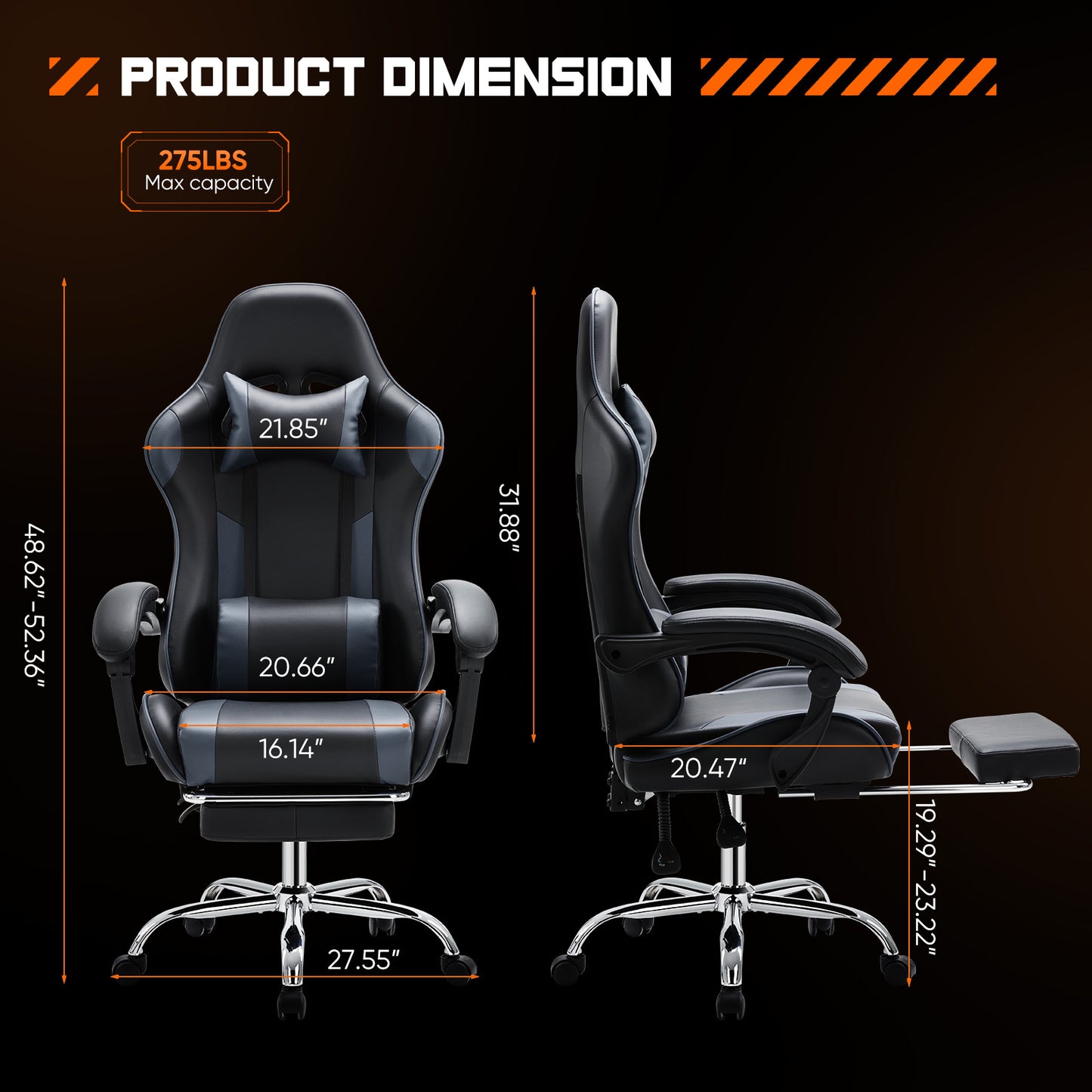 Well Cushion Gaming Chair