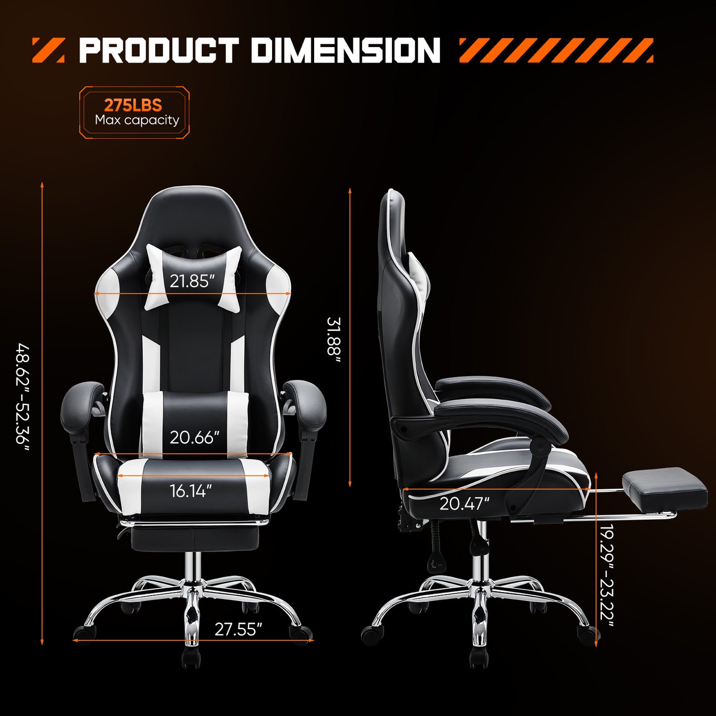 Well Cushion Gaming Chair