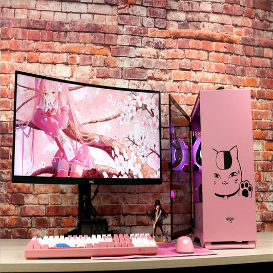 Full Side Magnetic Permeable Glass Computer Case